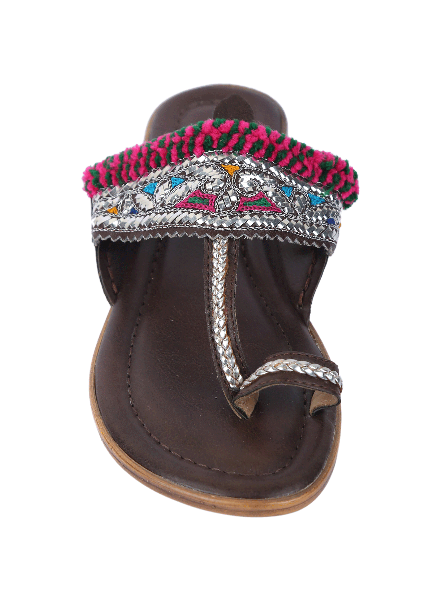 Traditional Fuchsia (Kolhapuri)