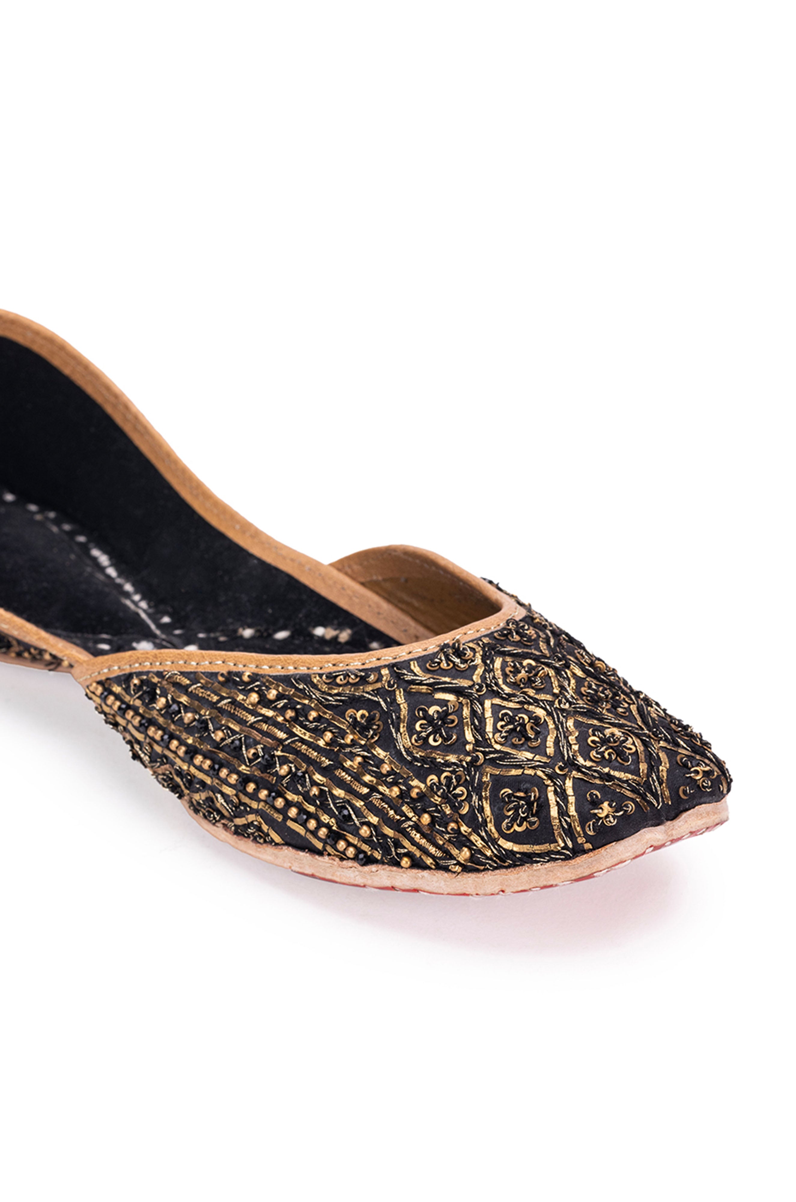 Kanishka Black Jutti