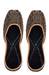 Kanishka Black Jutti
