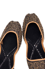 Kanishka Black Jutti