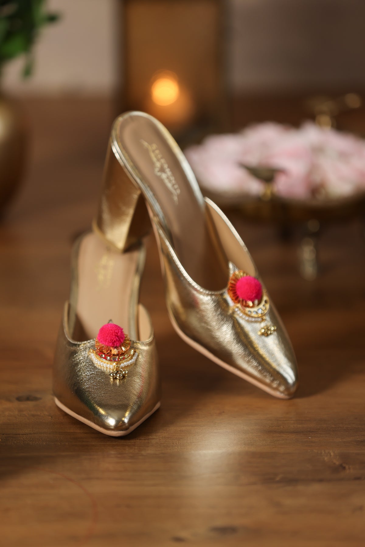Ishira Gold Heels image 2