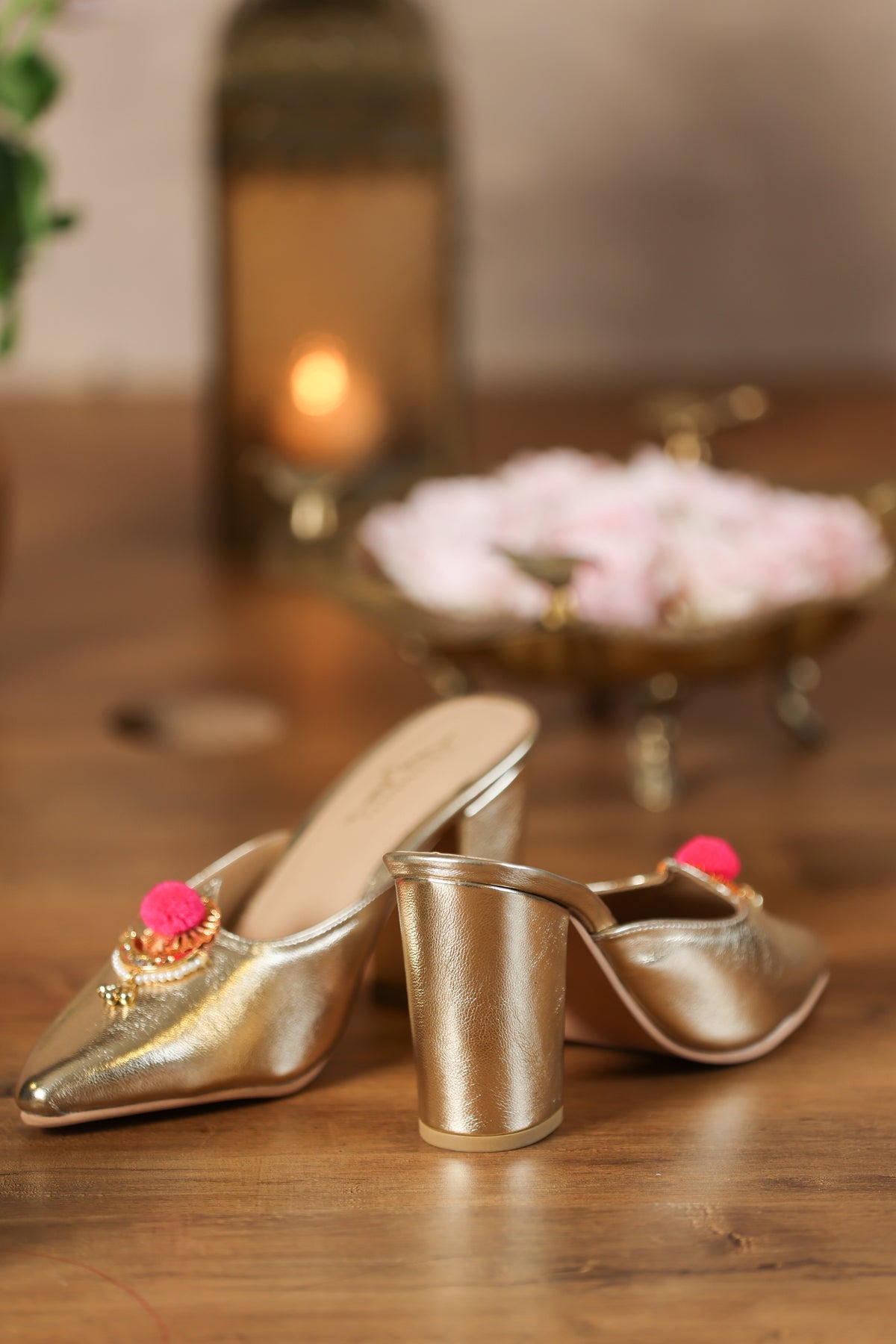 Ishira Gold Heels image 7