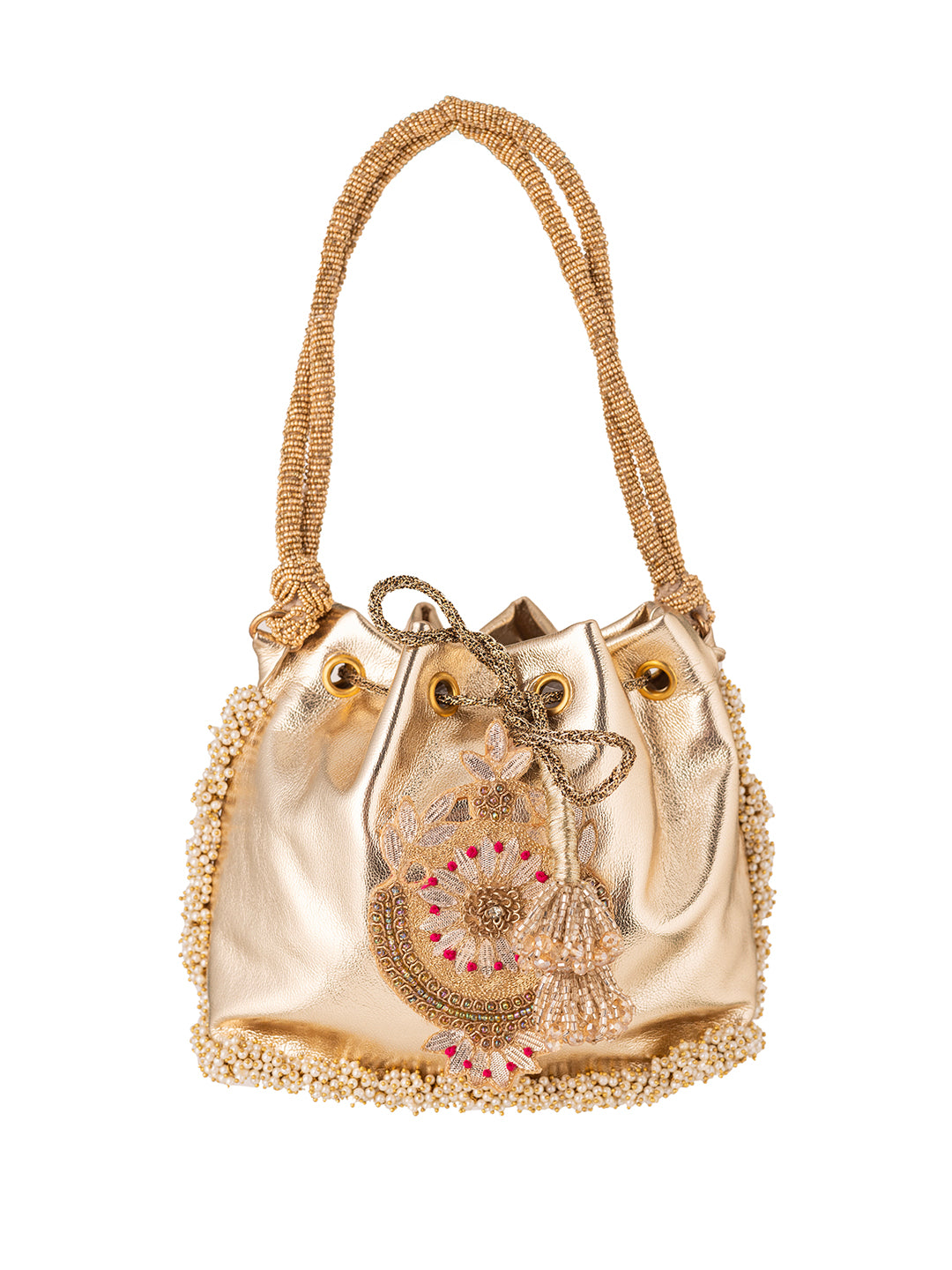 Crown Jutti and Potli (Combo)