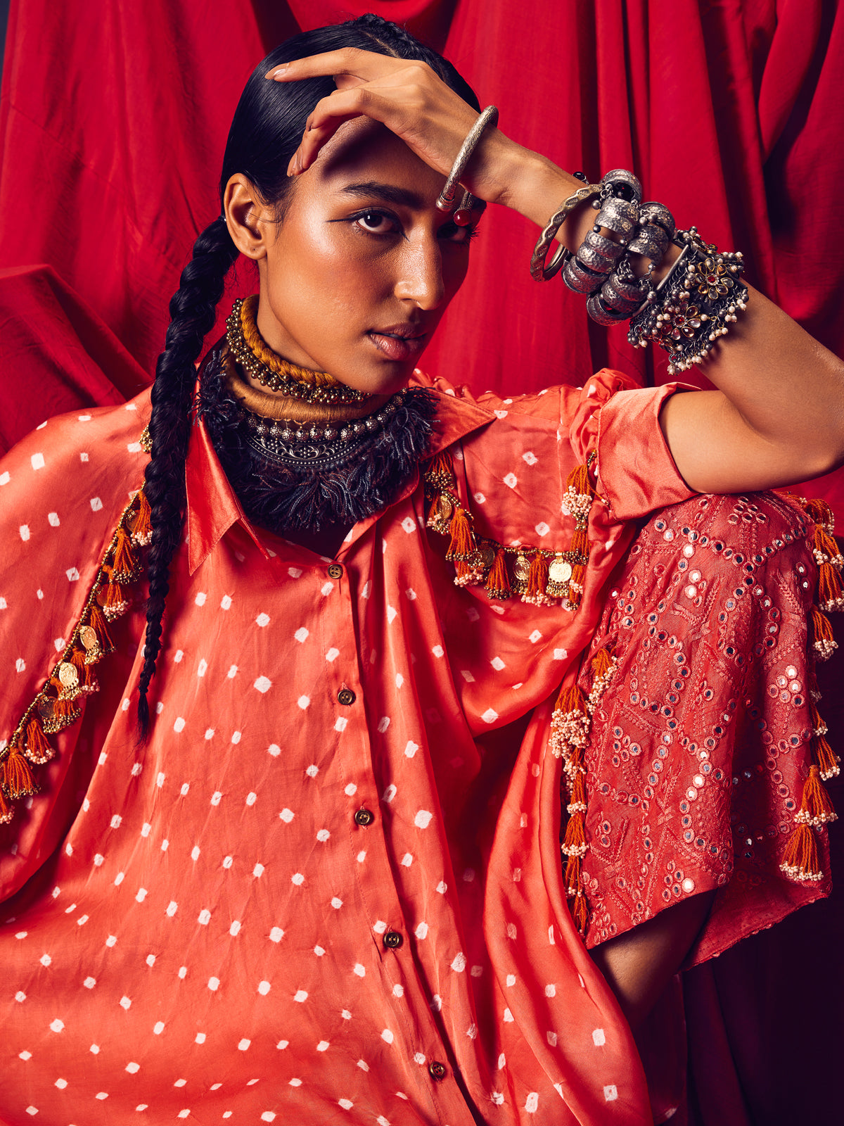 Leander Peach (Co Ords)