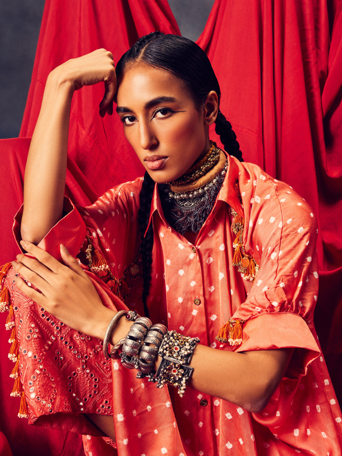 Leander Peach (Co Ords)