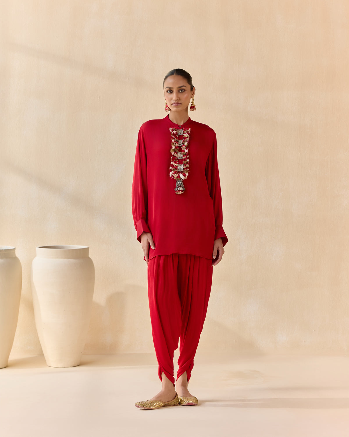 gulnaar co ord set - front view