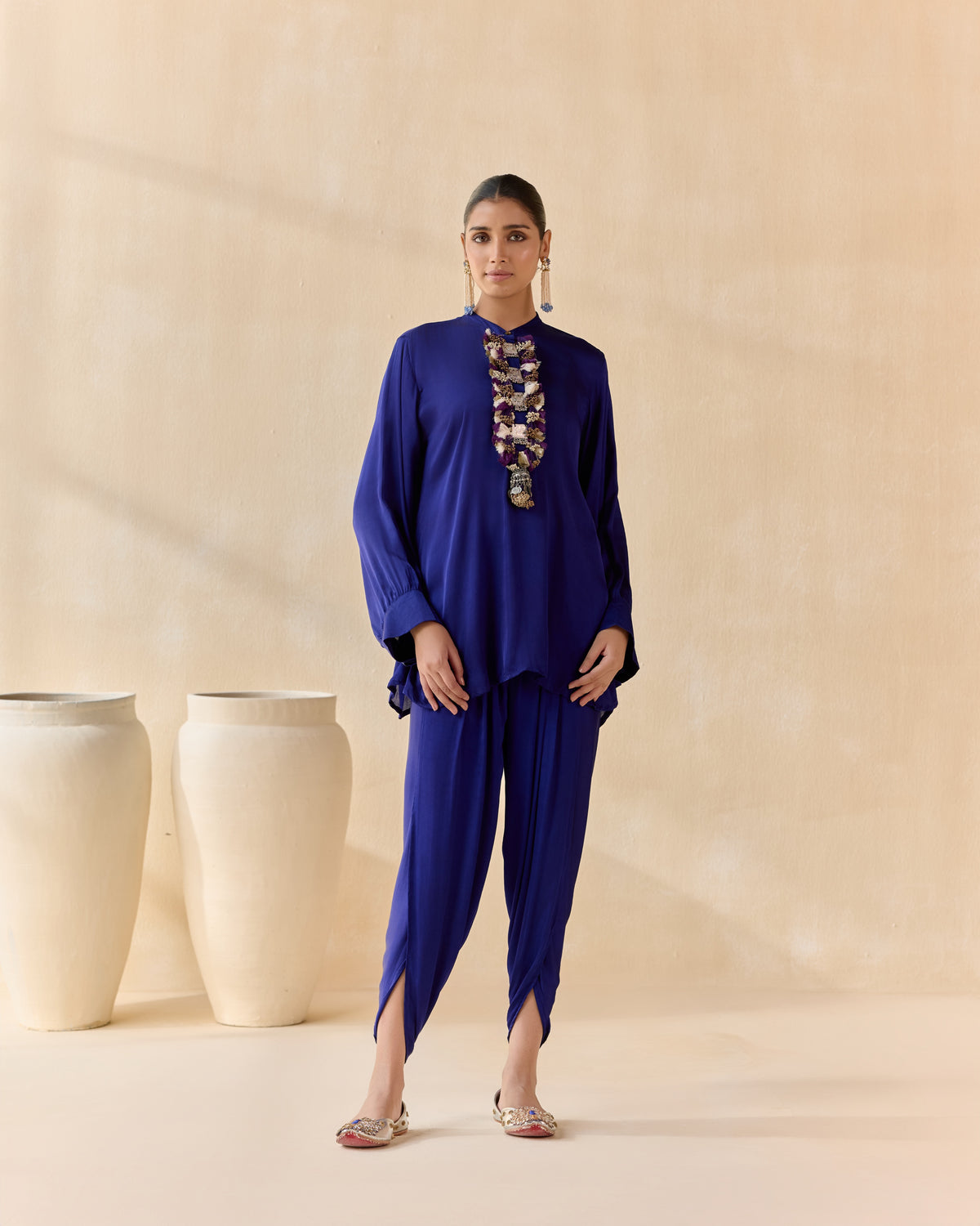 neelambara co ord set - front view