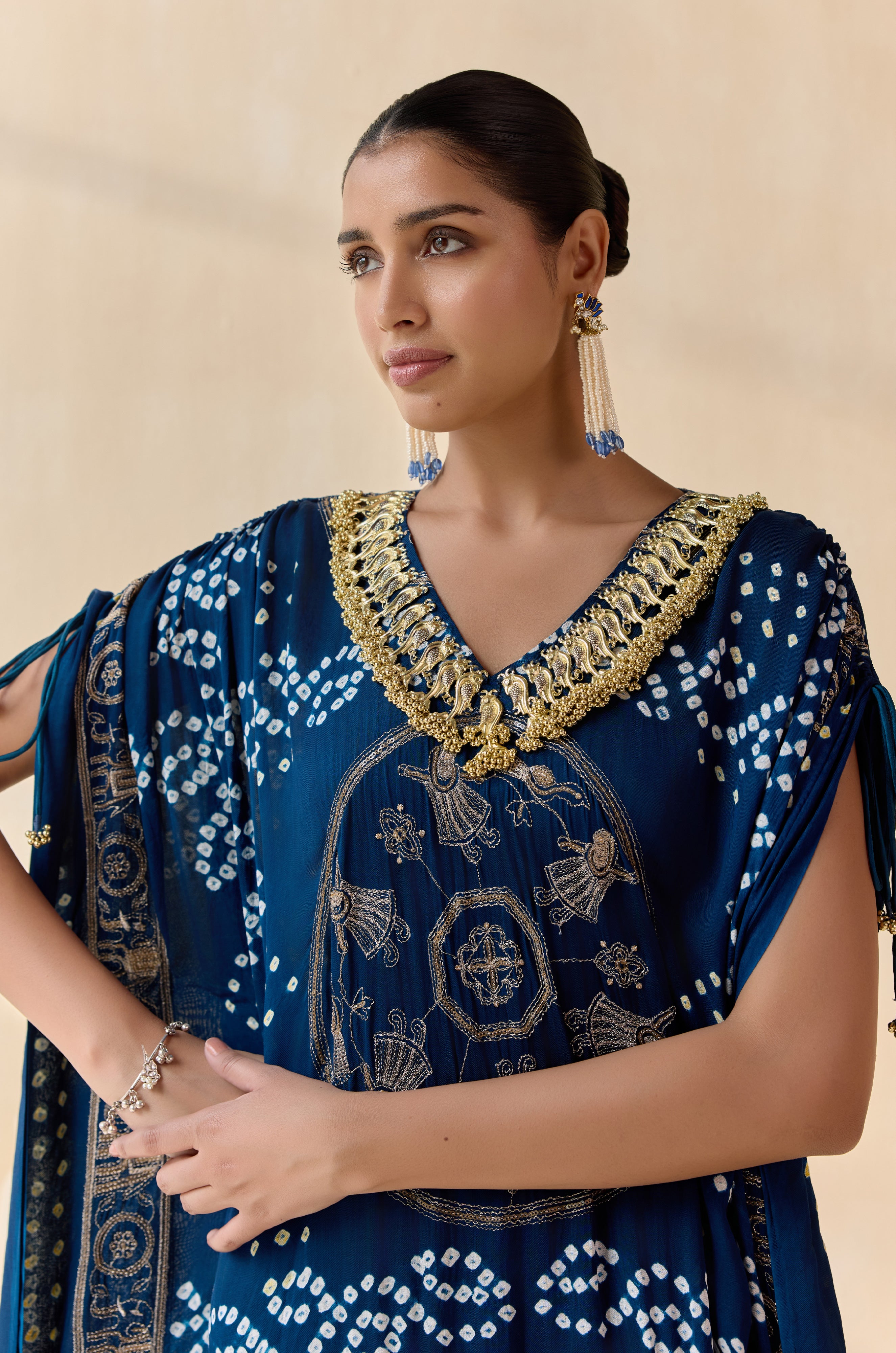 Rasika Blue (Kaftan)