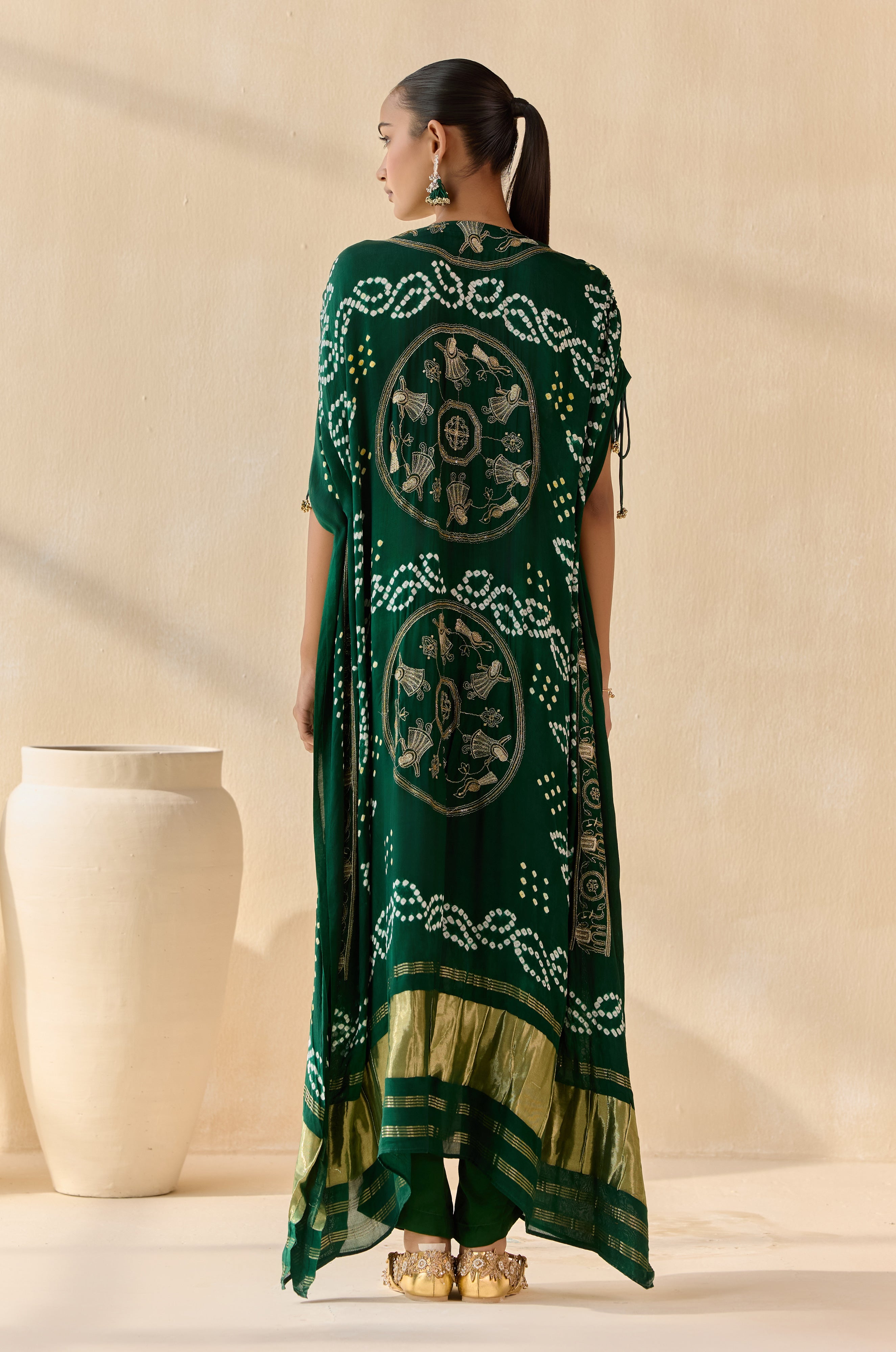 Rasika Green (Kaftan)