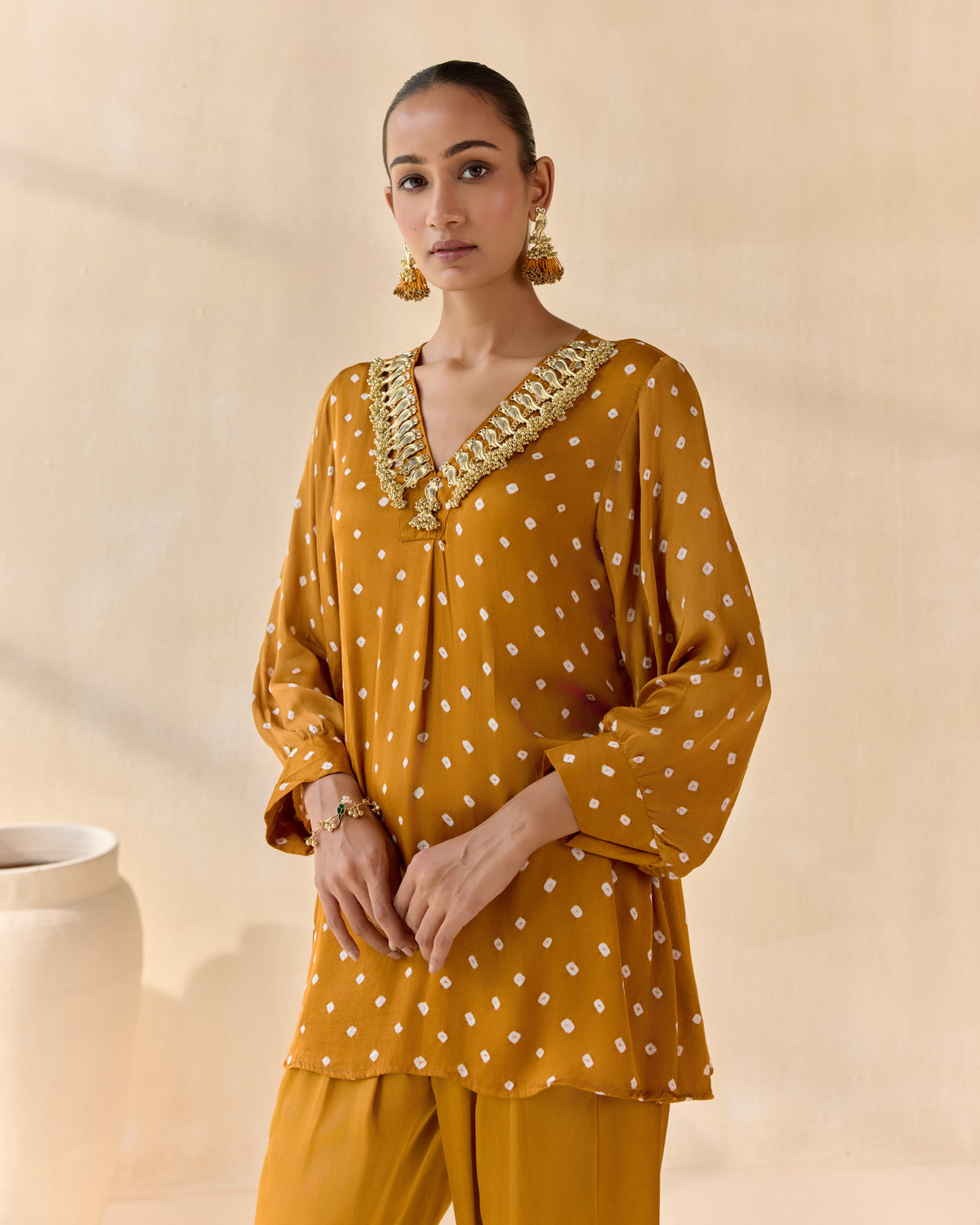 swarna co ord set - front view