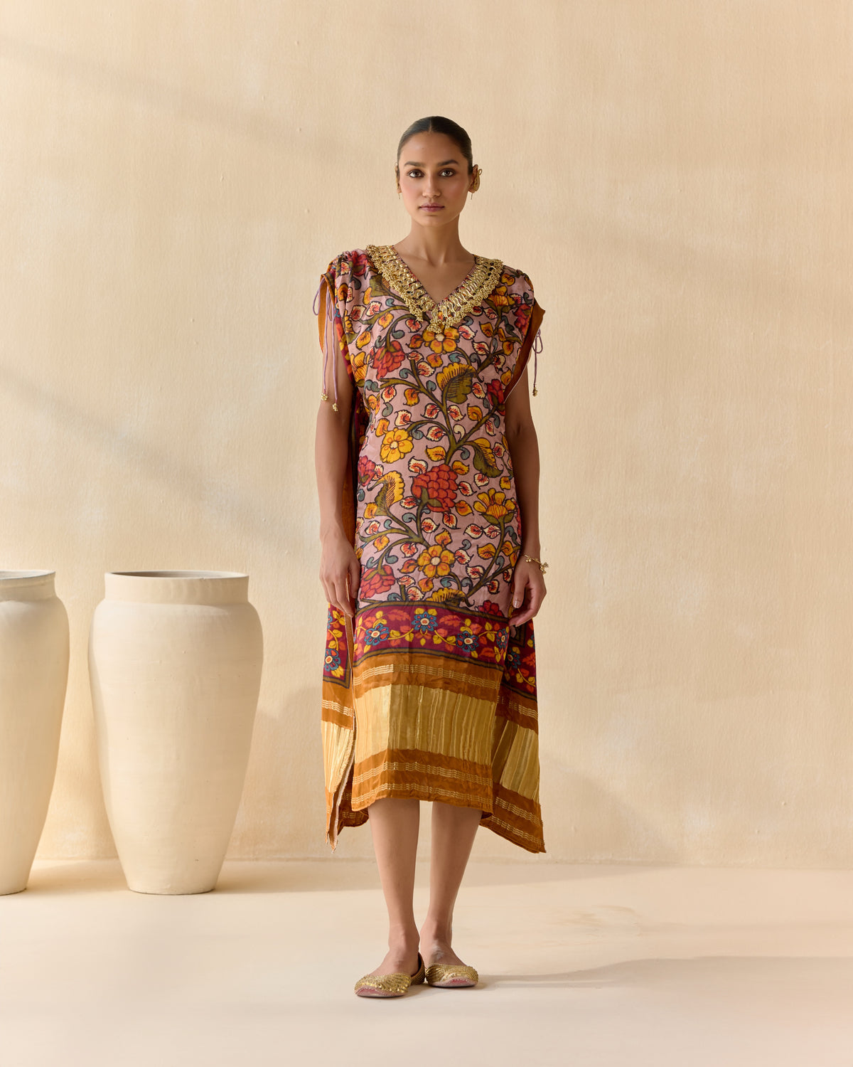 gulbahaar kaftan - front view