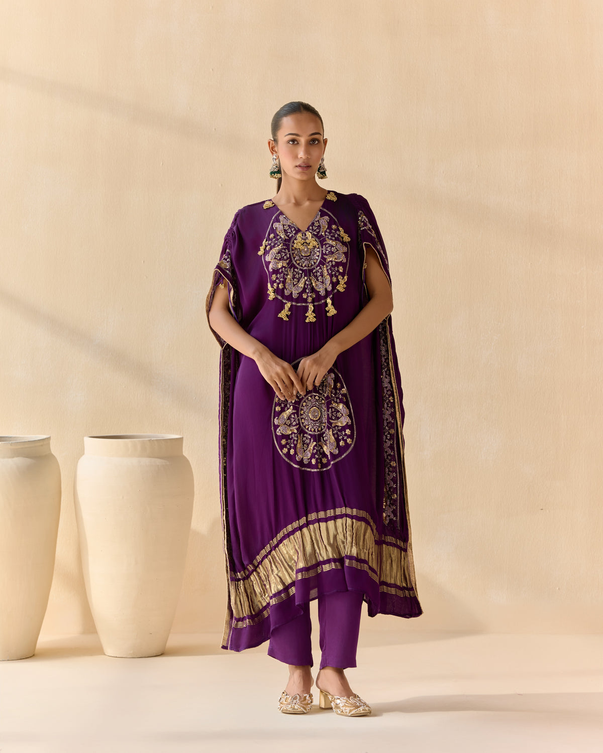 rangdharini co ord set - front view