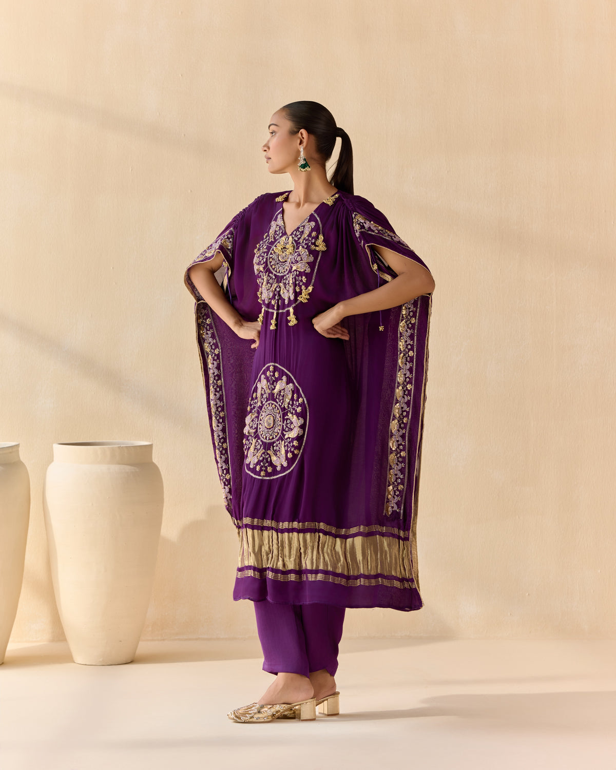rangdharini co ord set - side view