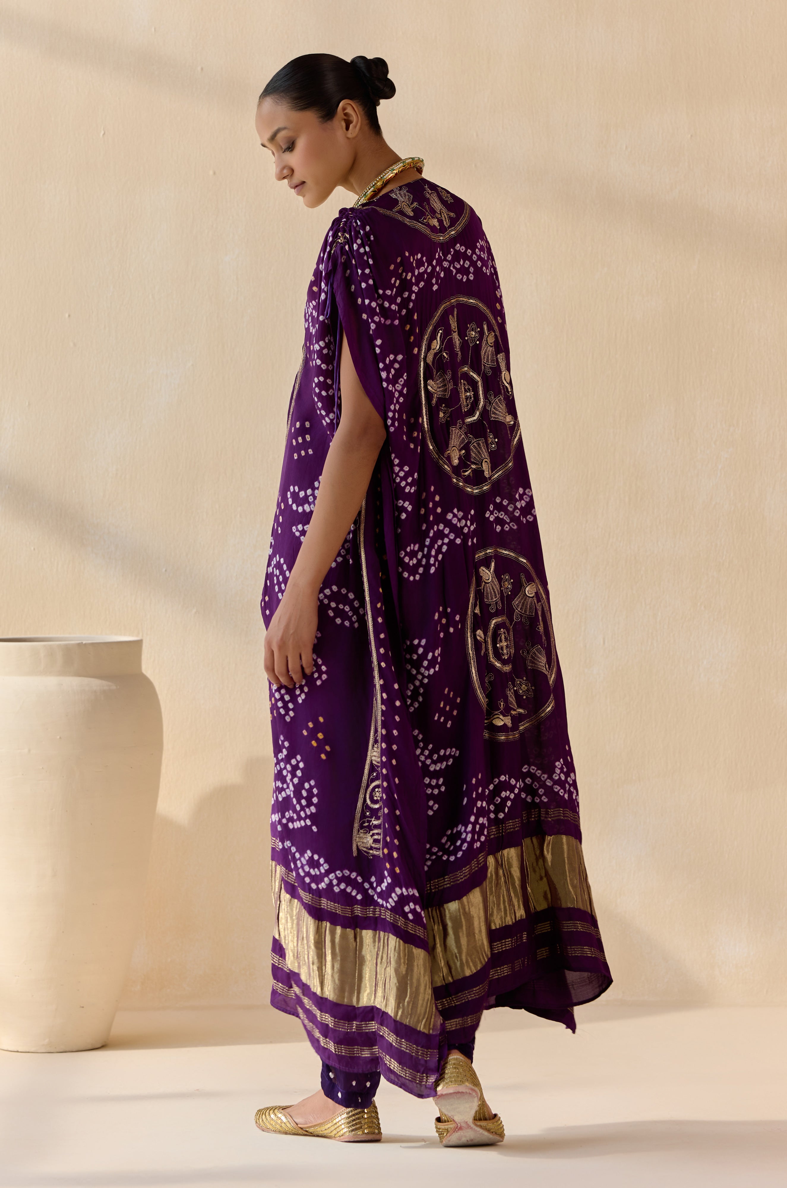 Neelima Plum Kaftan