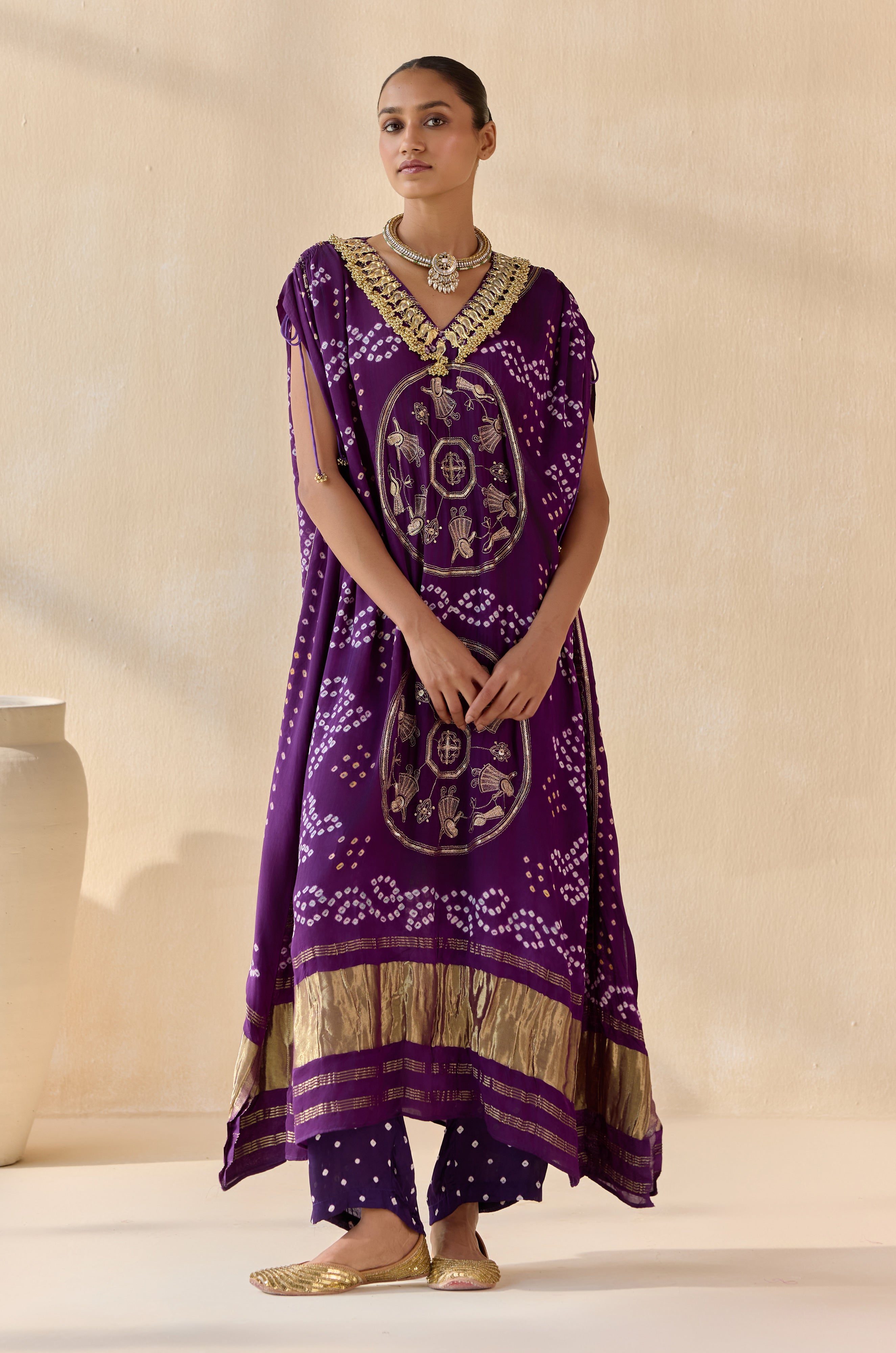 Neelima Plum Kaftan