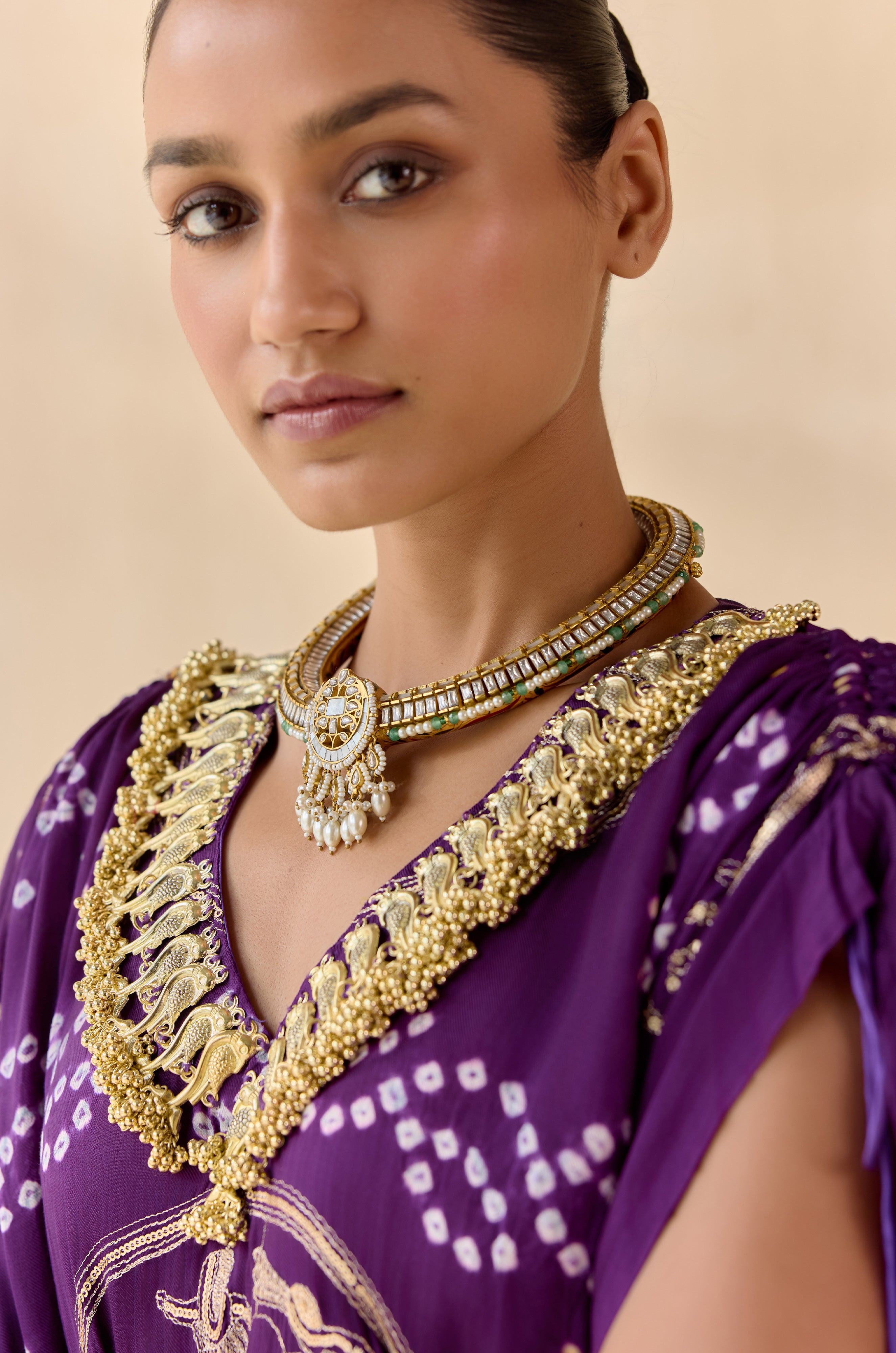 Rasika purple (Kaftan)