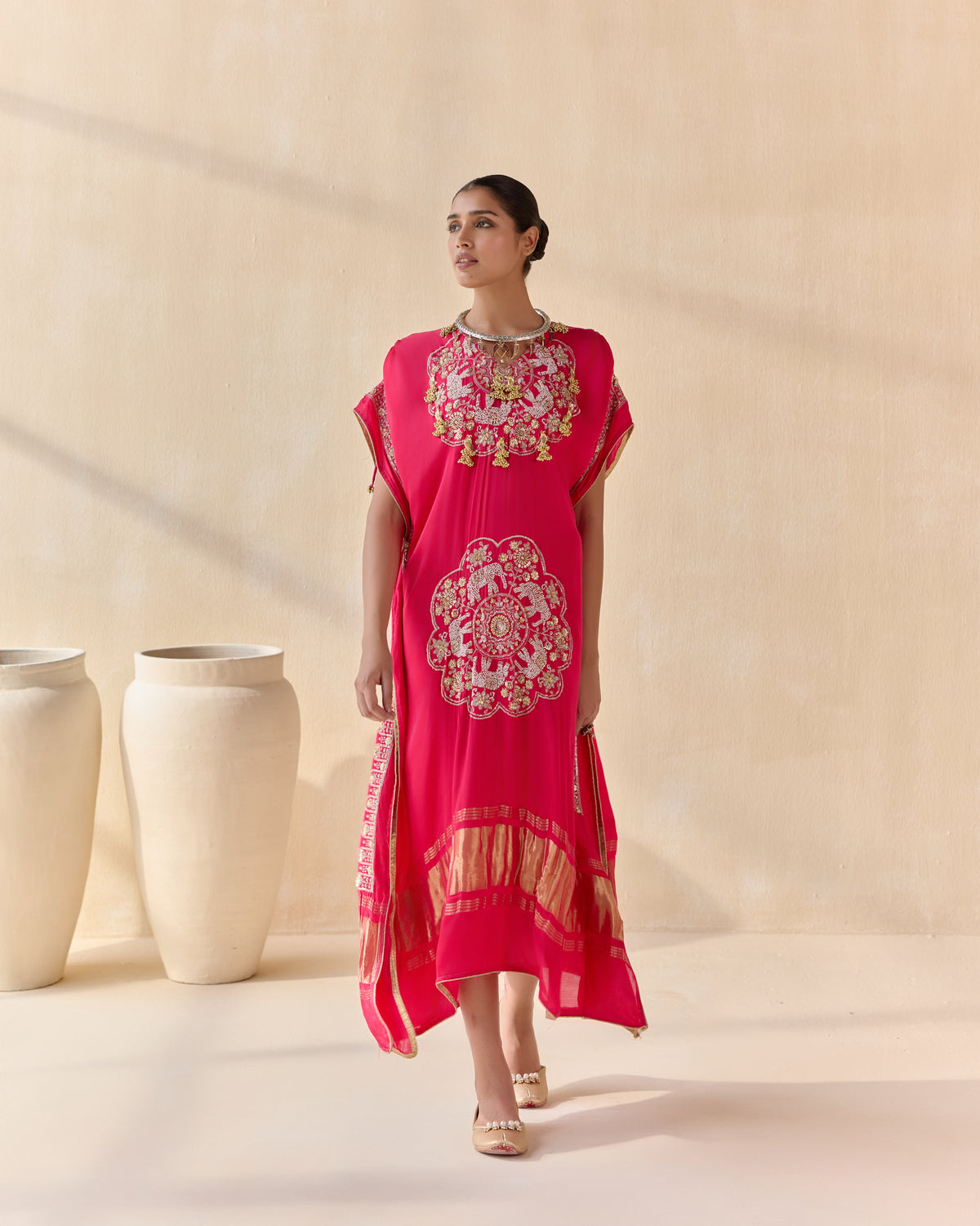 abhiruchi kaftan - detail view 2