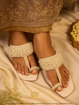 Linus White (Kolhapuri Heel)