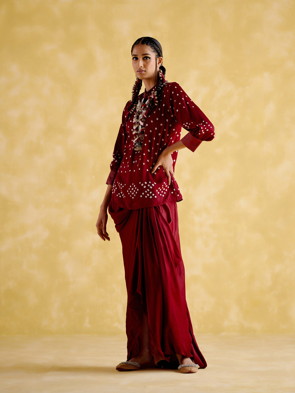 Dalia Maroon Co Ords