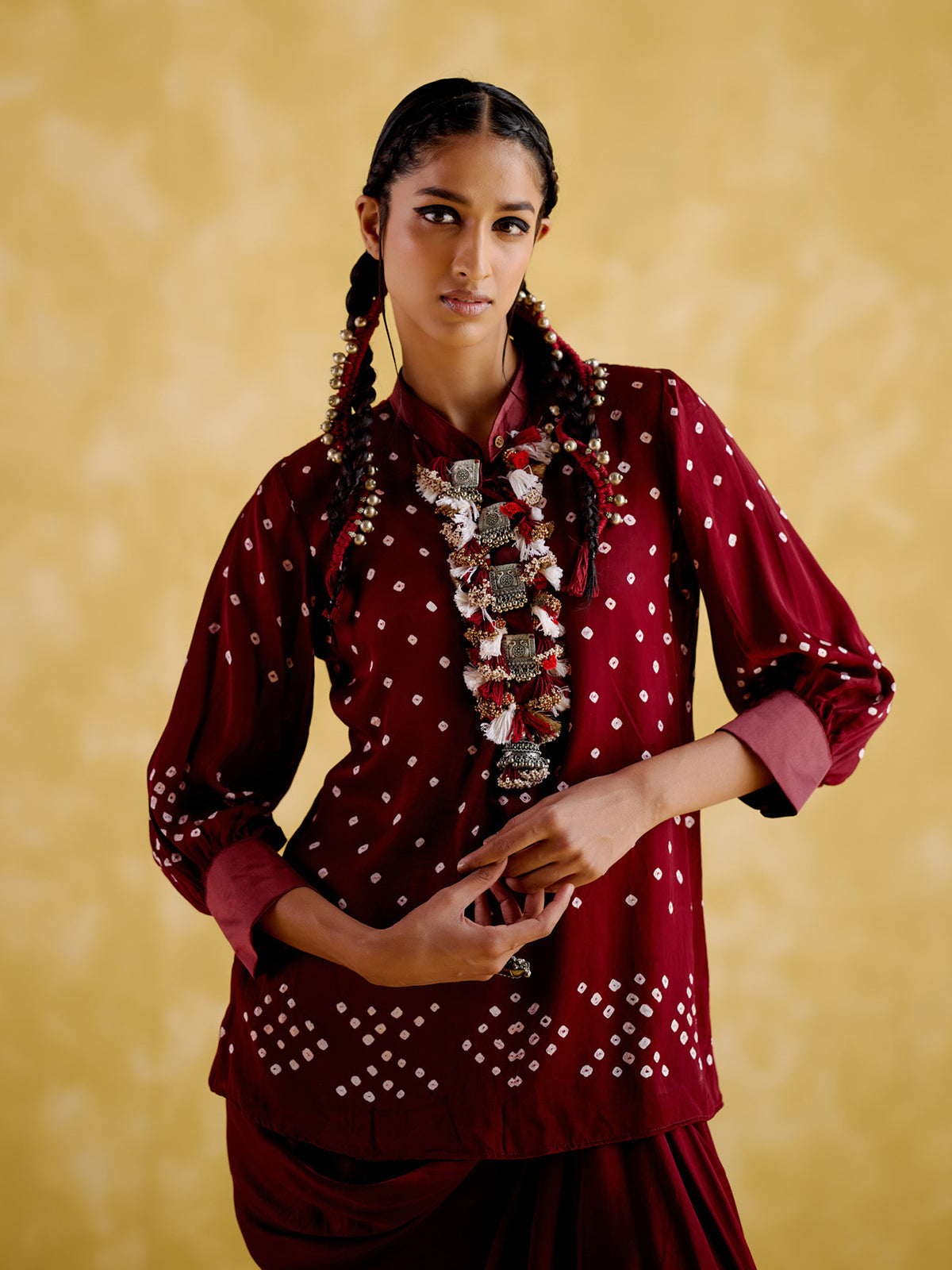 Dalia Maroon Co Ords