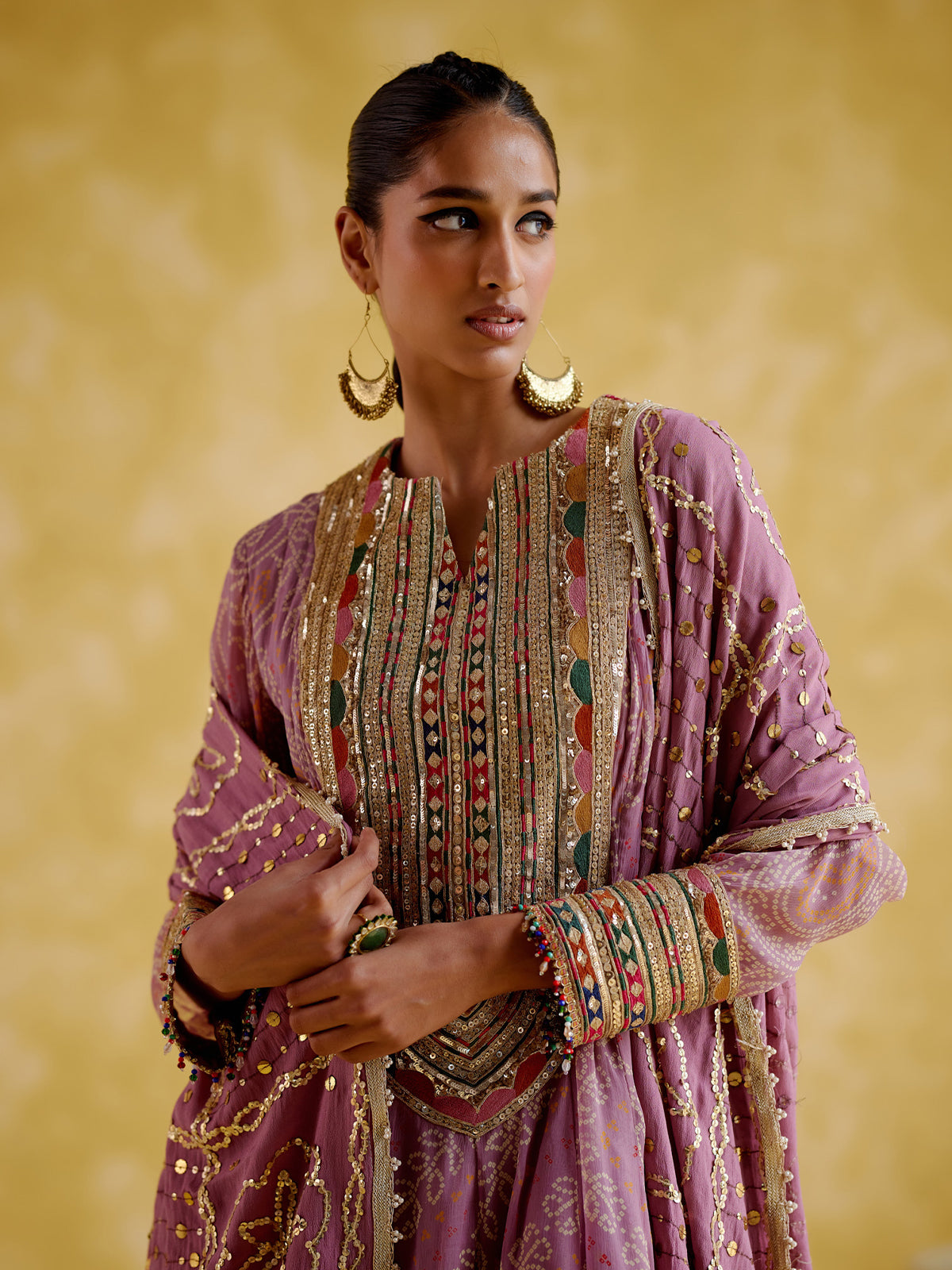 Dhriti Purple (Kurti)