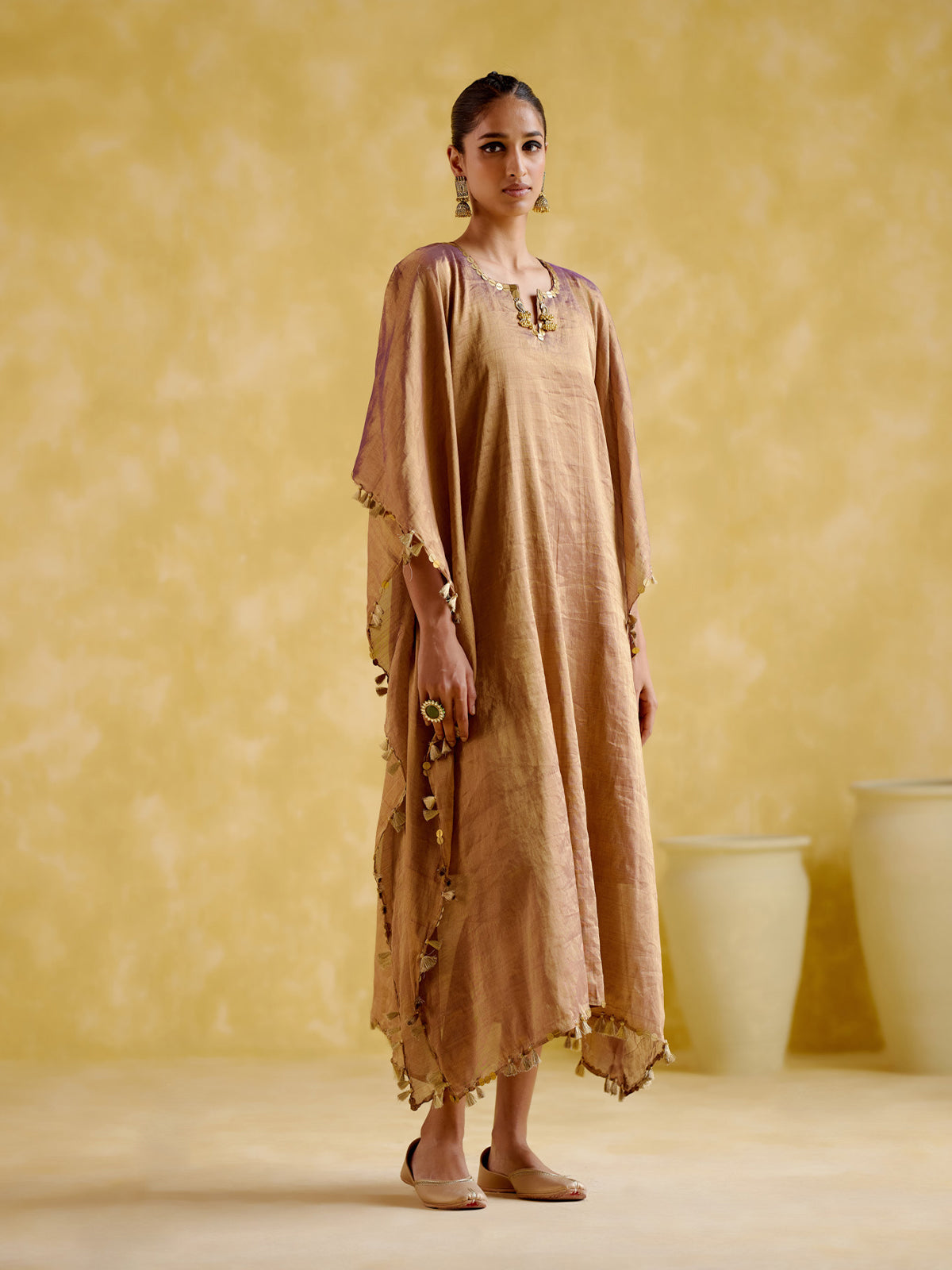 Ahana Gold (Kaftan)