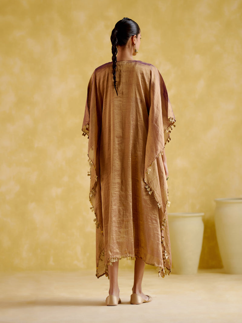 Ahana Gold Kaftan