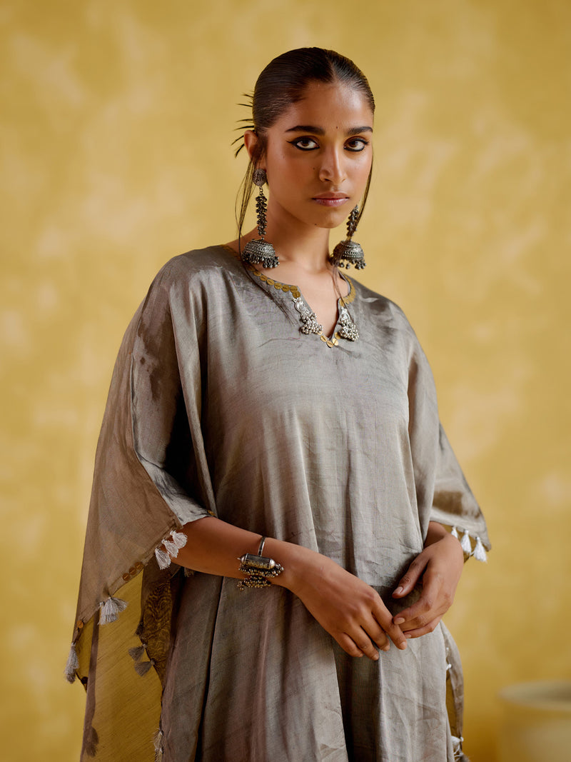 Ahana Silver Kaftan