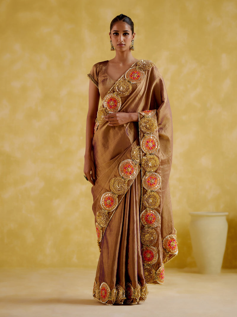 Dityaa Gold Saree