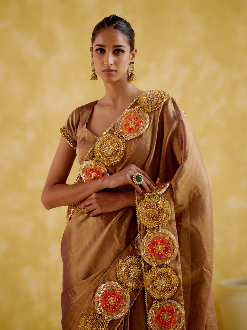 Dityaa Gold Saree