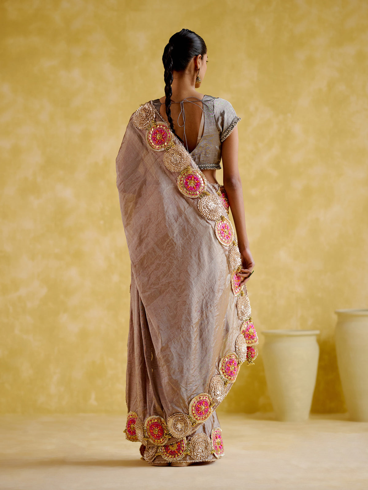 Dityaa Silver (Saree)