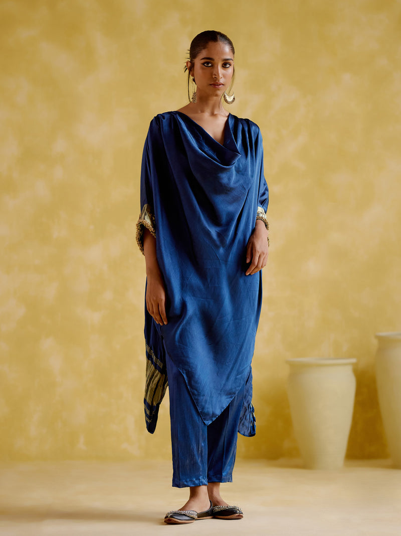 Nitara Blue Kaftan