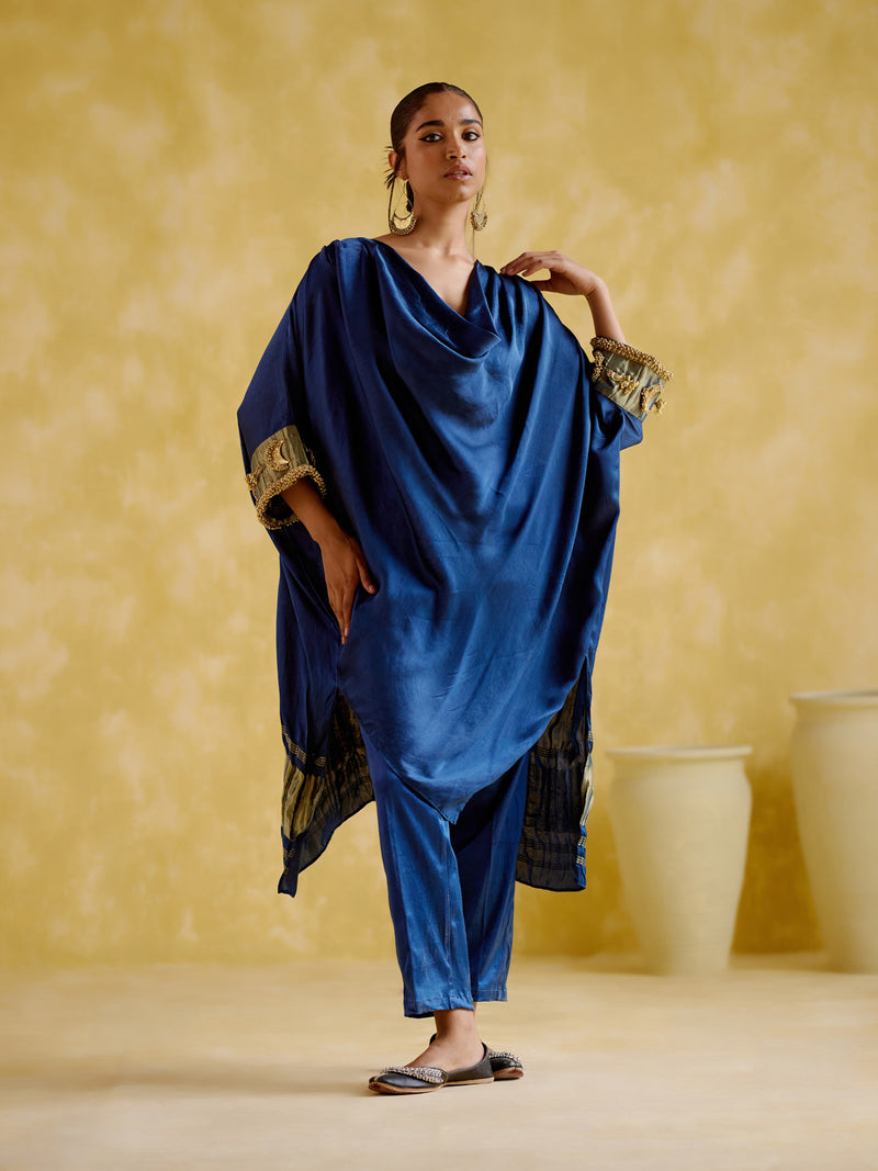 Nitara Blue Kaftan