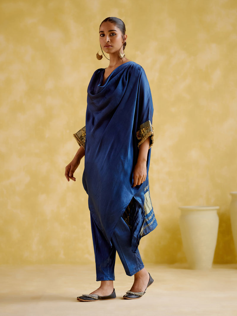 Nitara Blue Kaftan