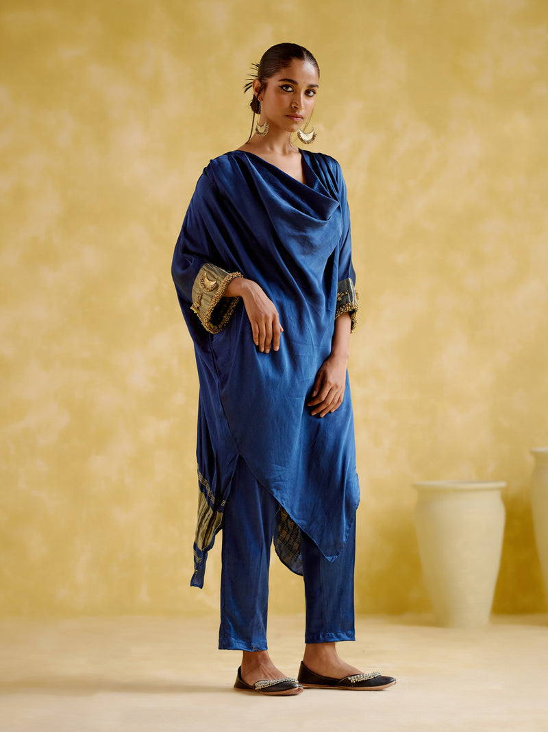 Nitara Blue Kaftan