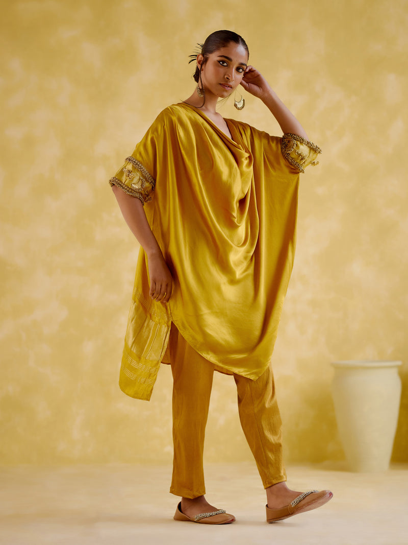 Nitara Mustard Kaftan