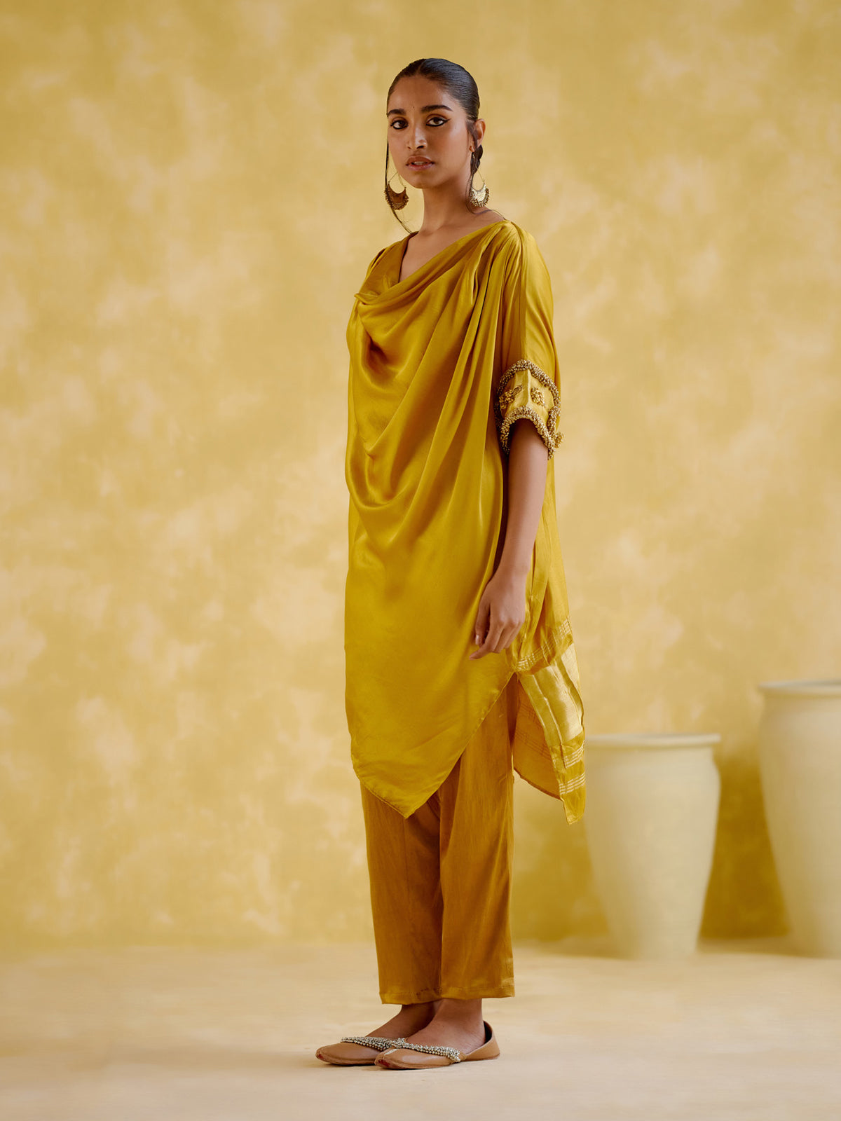 Nitara Mustard (Kaftan)