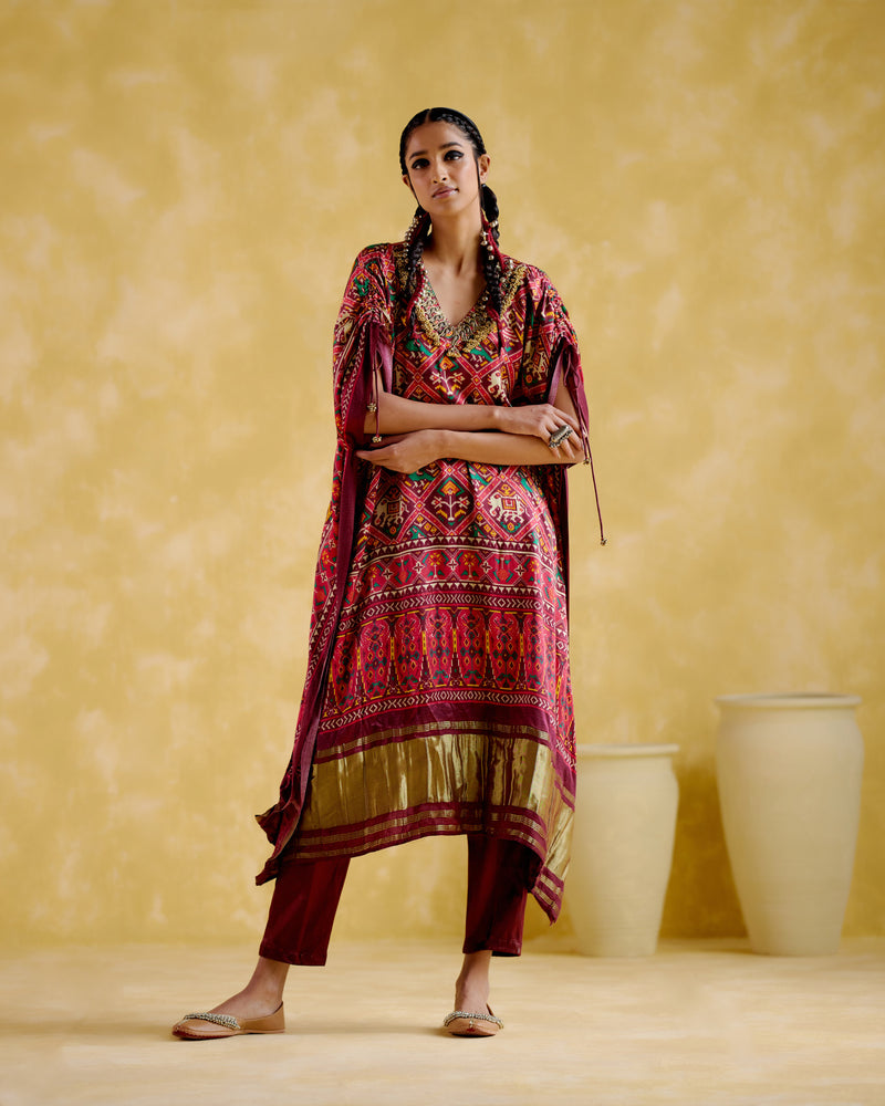 Tychon Maroon (Kaftan)