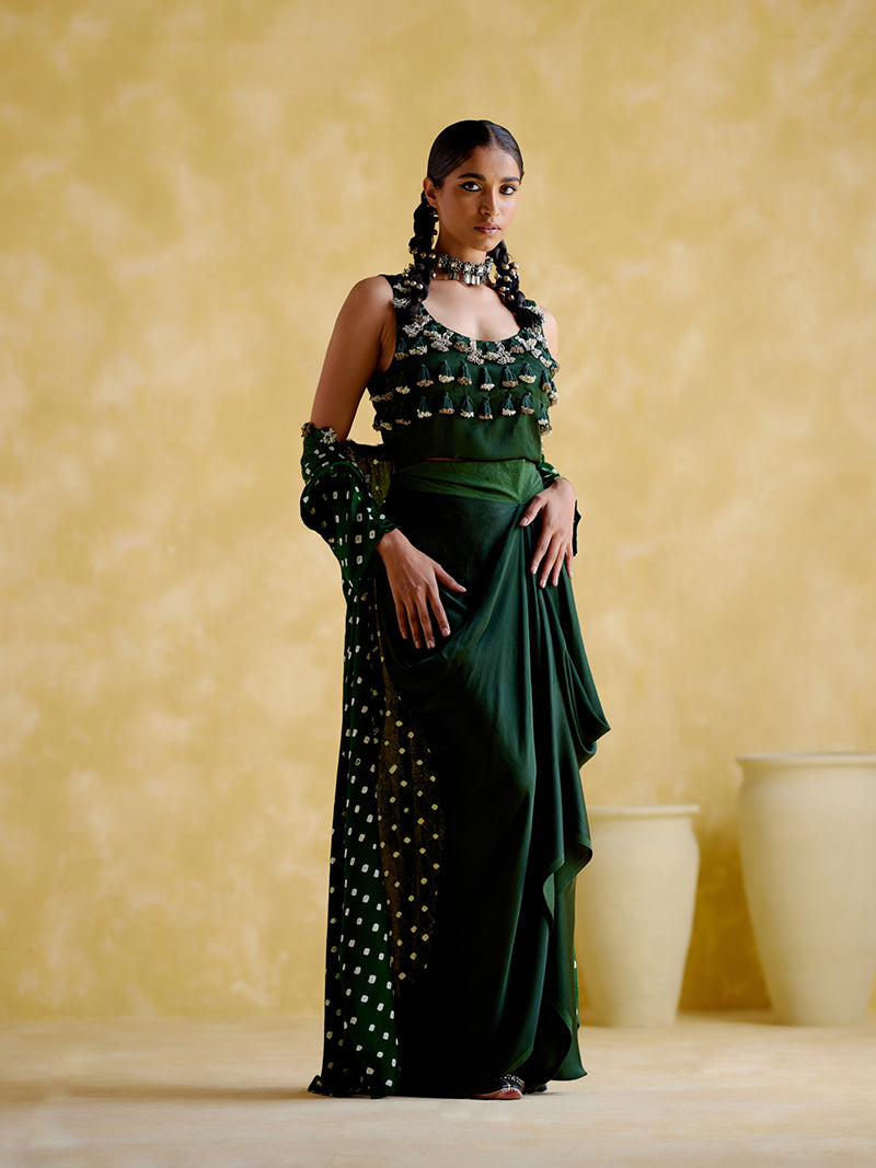 Malini Green Bandhini