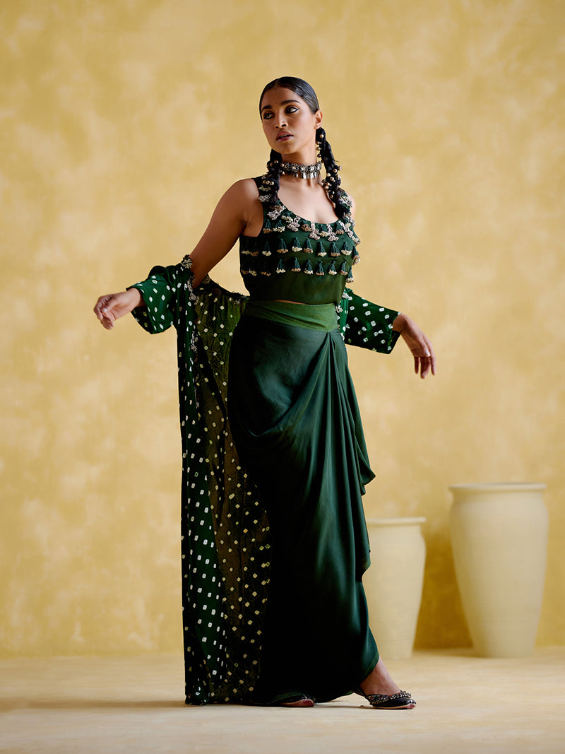Malini Green Bandhini