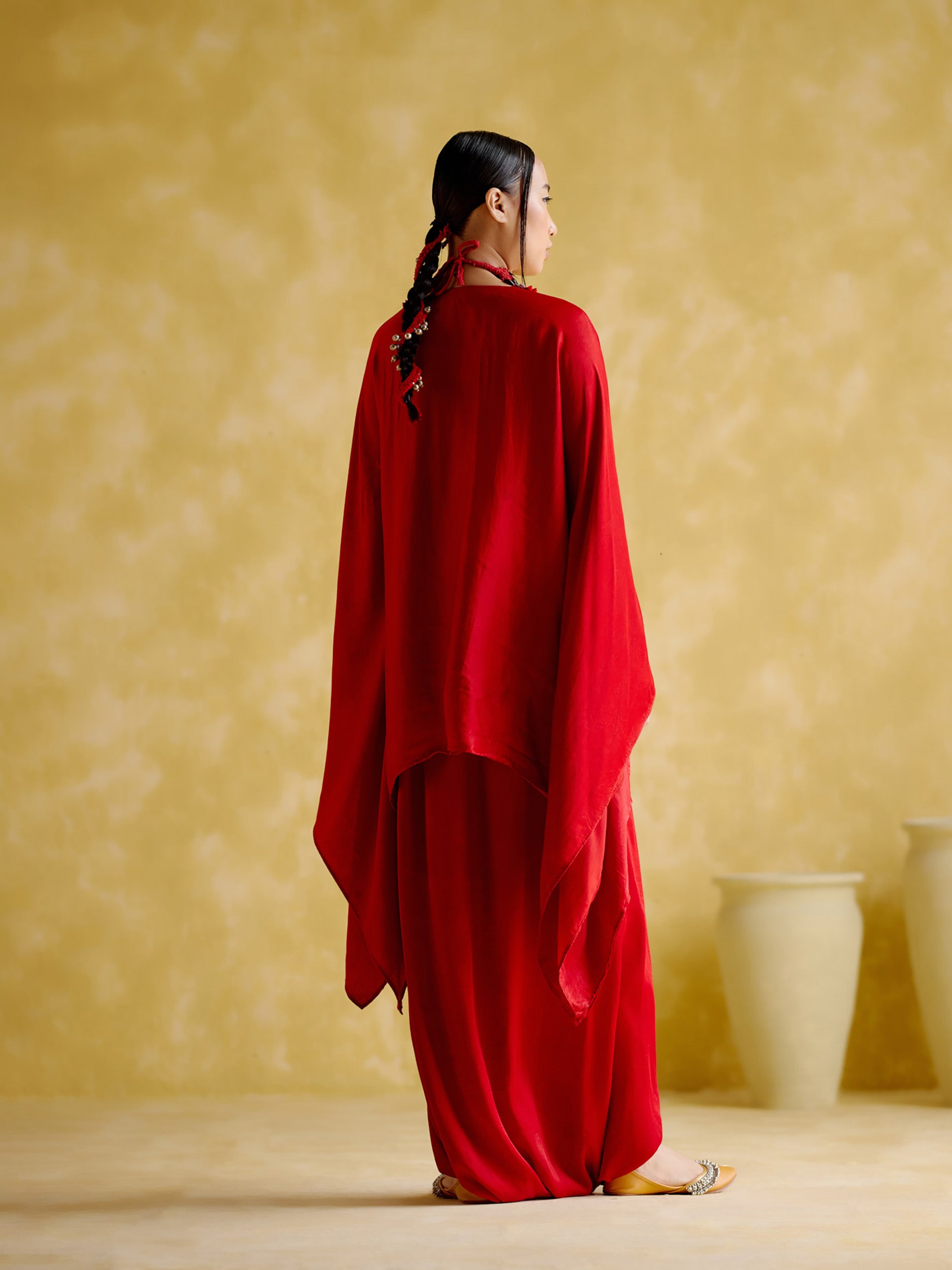 Arundhati Red (Kaftan Set)