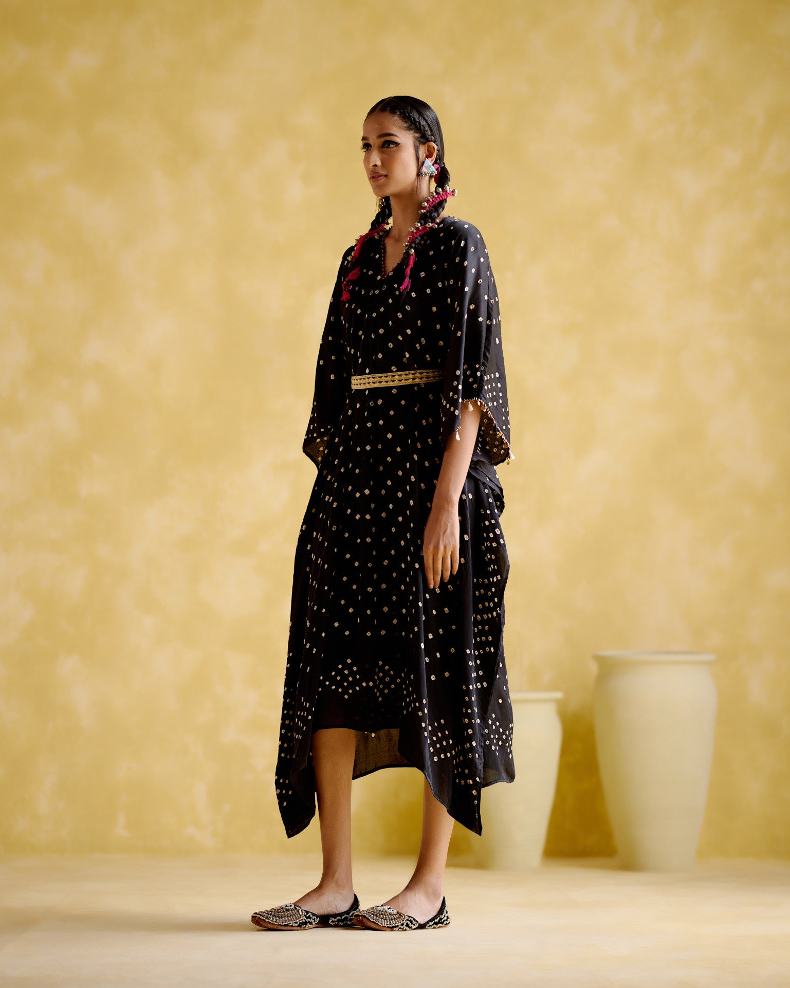 Annika - black bandhini - 5elements