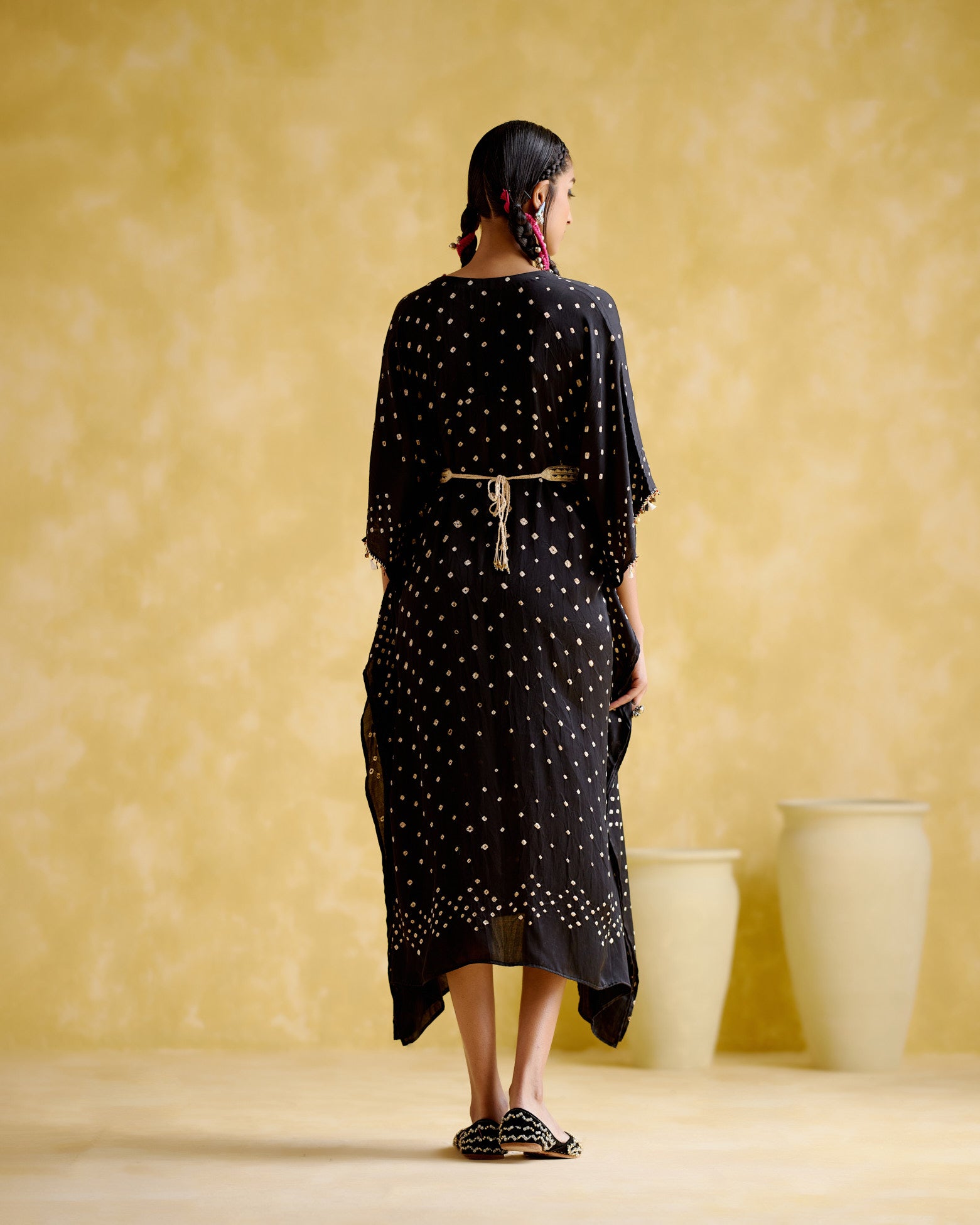 Annika - black bandhini - 5elements