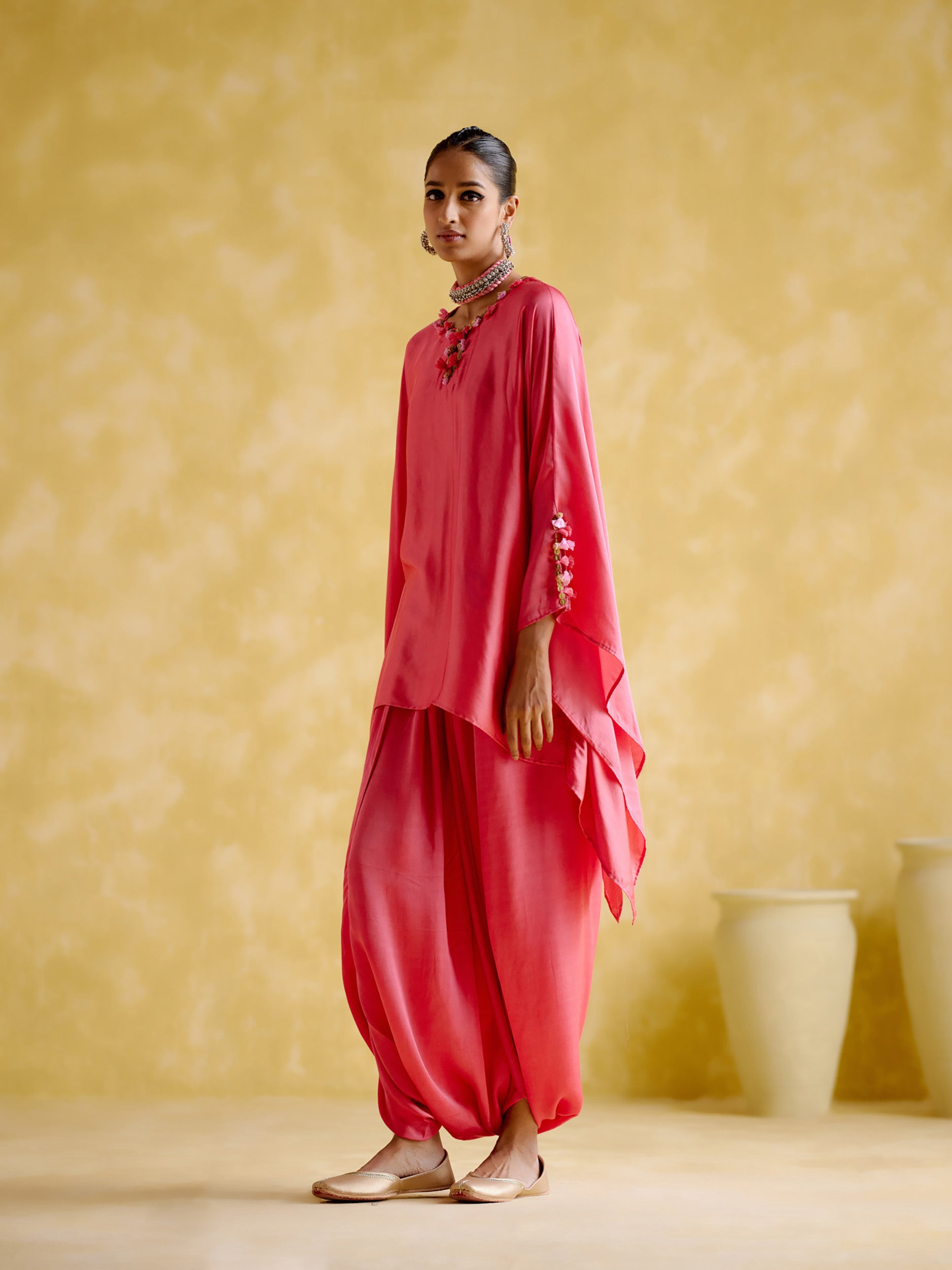 Arundhati Pink (Kaftan Set)