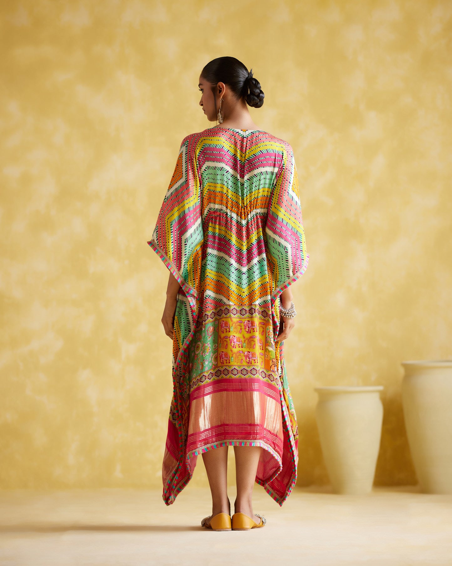 Ahilya -Multi Color Kaftan - 5elements