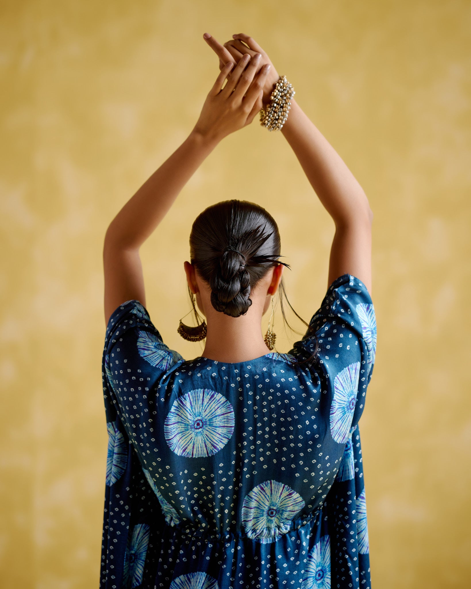 Ahilya -Blue kaftan - 5elements