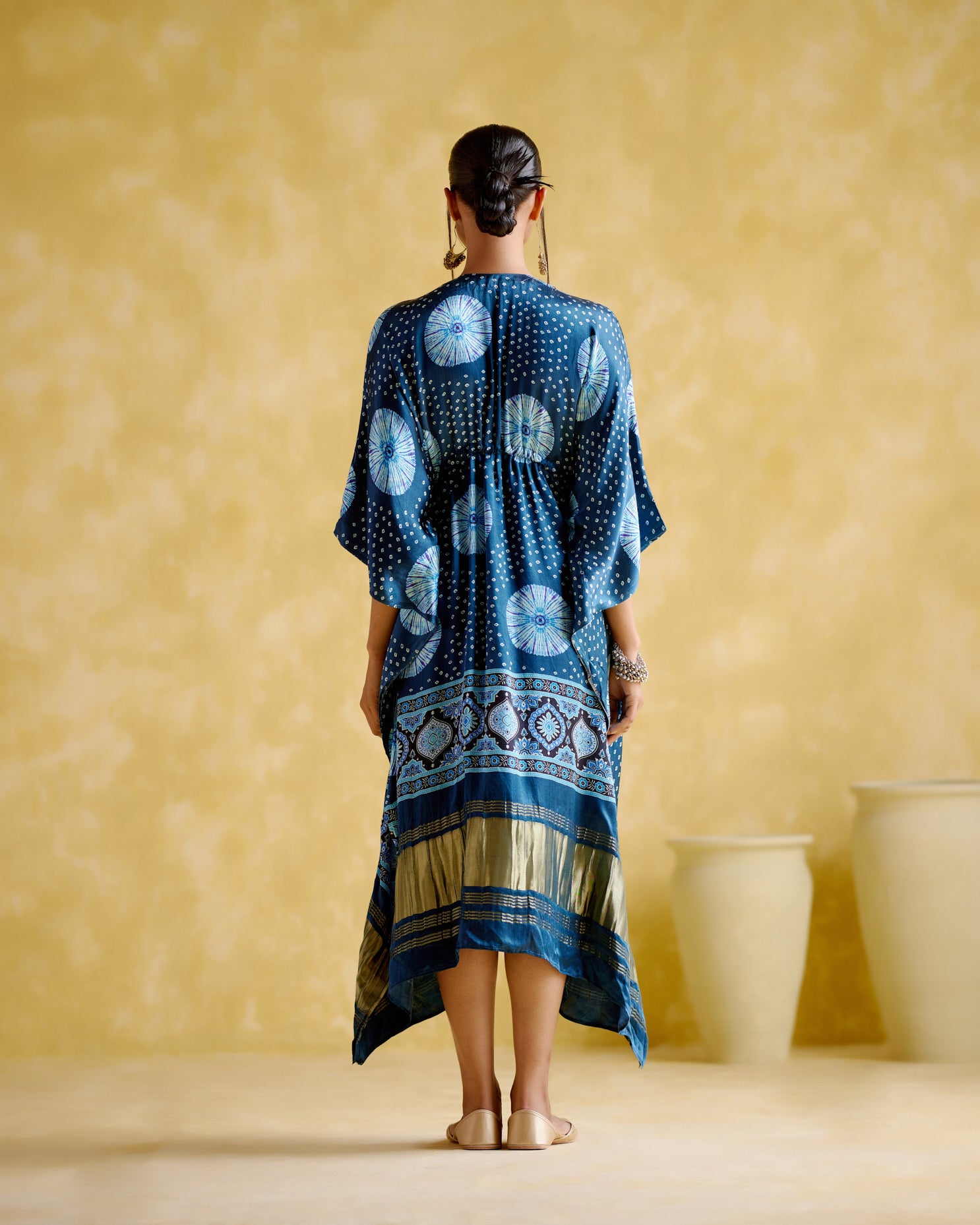 Ahilya -Blue kaftan - 5elements