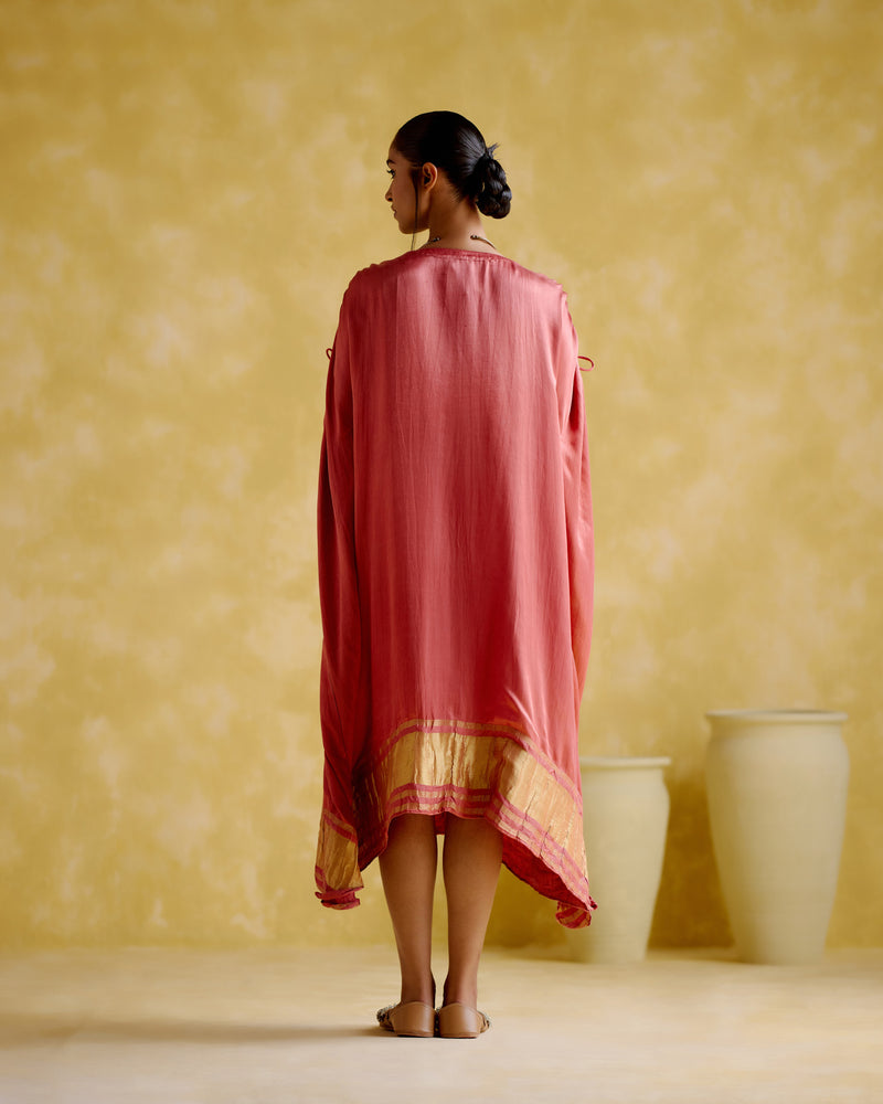 Amor- pink kaftan dress - 5elements