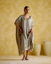 Dakshayani -grey kaftan - 5elements