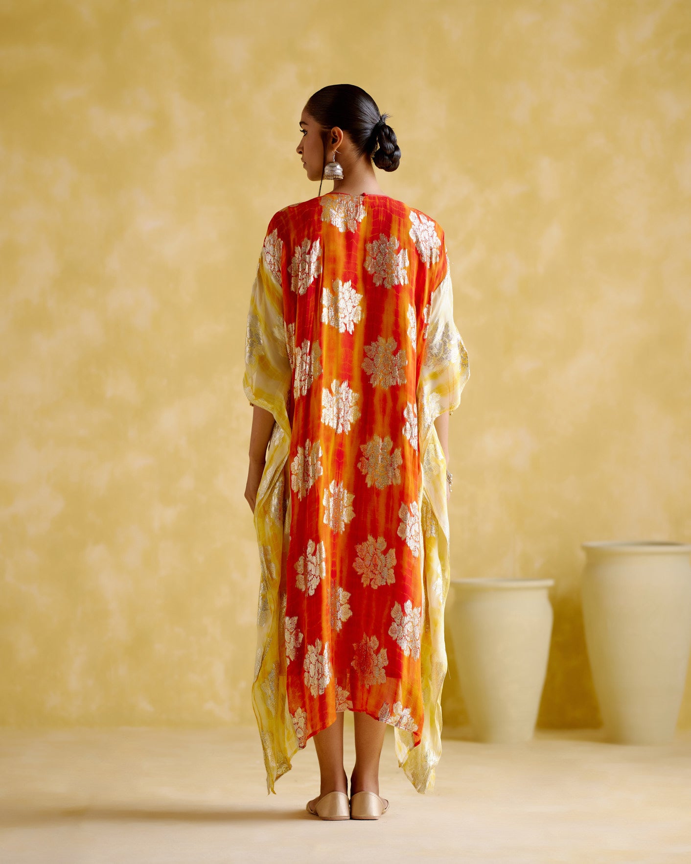 Amrapali- Digital print kaftan - 5elements